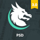 Emerald Dragon - PSD Multipurpose Marketplace